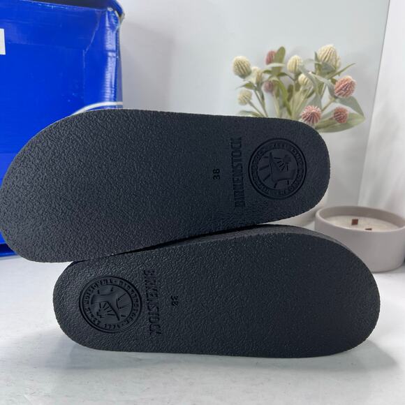 Birkenstock Iskut Leather/Textile Mid Calf Boot Black Women 7/EU38/Men 5 NWB - Picture 7 of 9